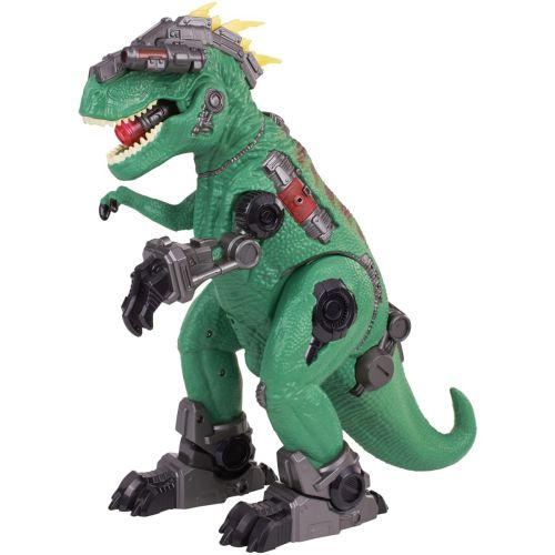 T-Rex (Dinosaur Figure) (Green) (Electronic)